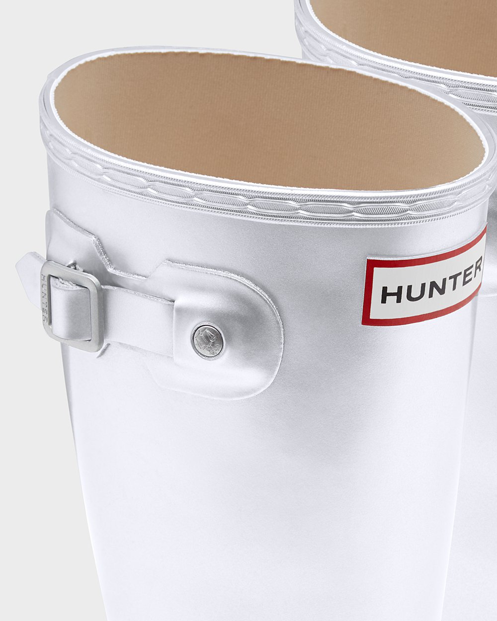 Galochas Hunter Criança Prateadas - Original Big Metallic - 93ZYVTDPM